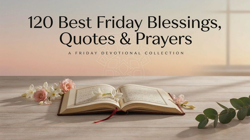 120 Best Friday Blessings, Quotes and Prayers for a Joyful Weekend