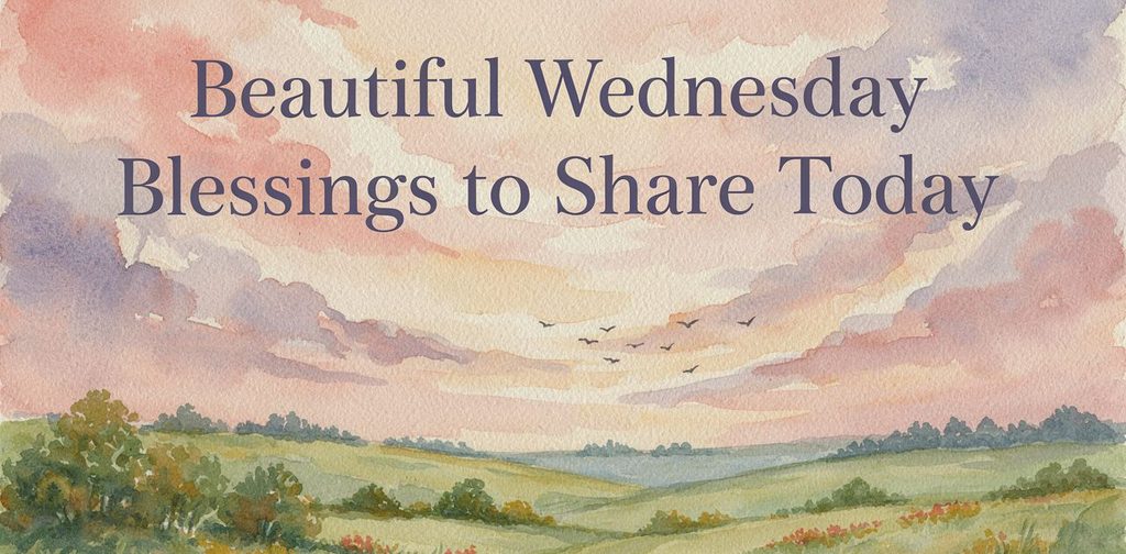 Beautiful Wednesday blessings to share today