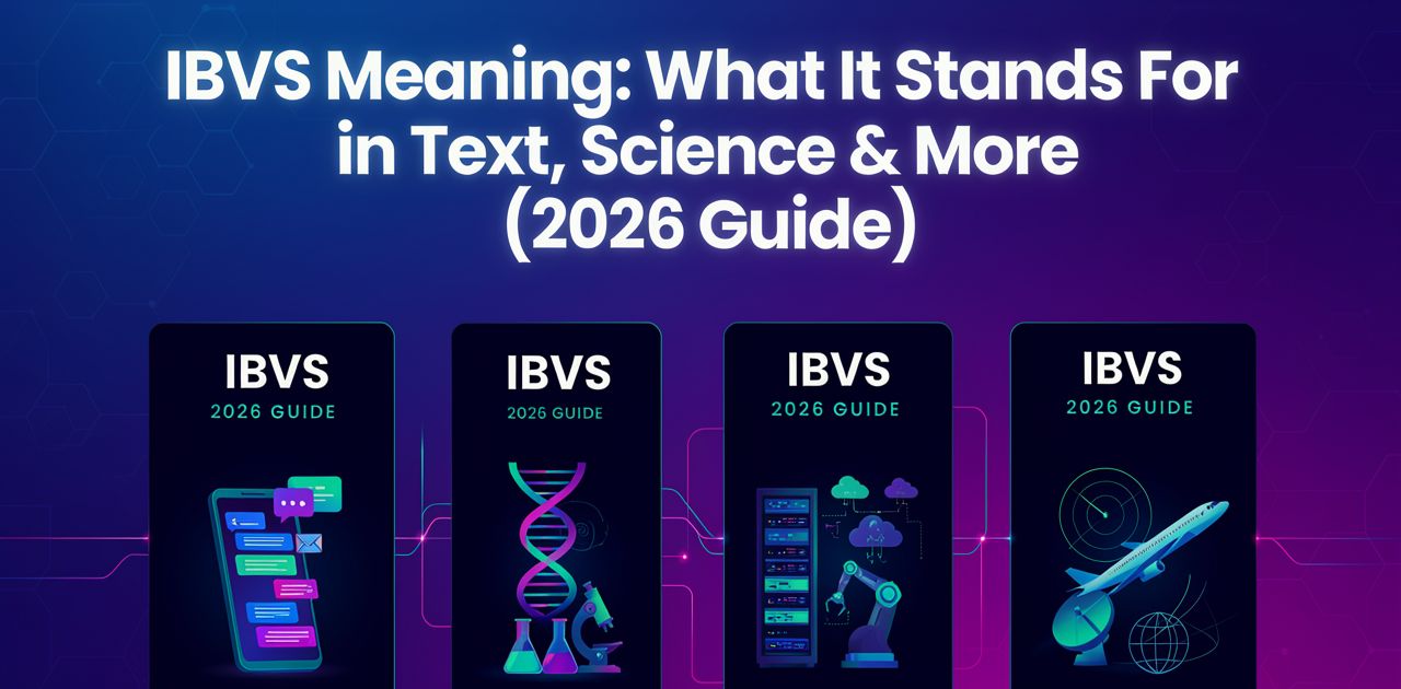 IBVS meaning explained in text, science, and other contexts