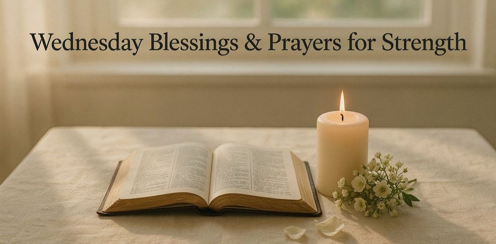 Wednesday blessings and prayers for strength