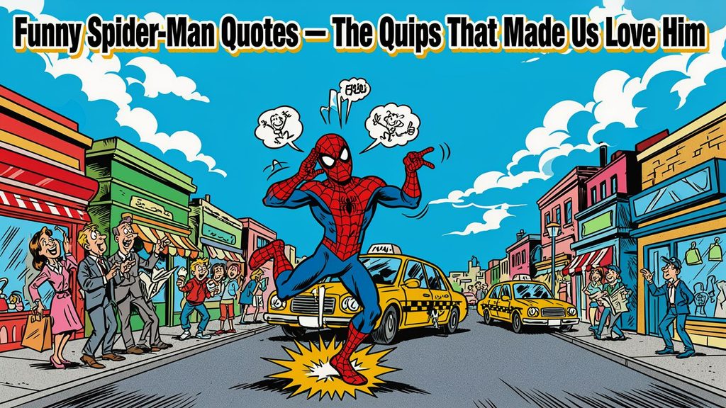 Funny Spider-Man Quotes – The Quips That Made Us Love Him